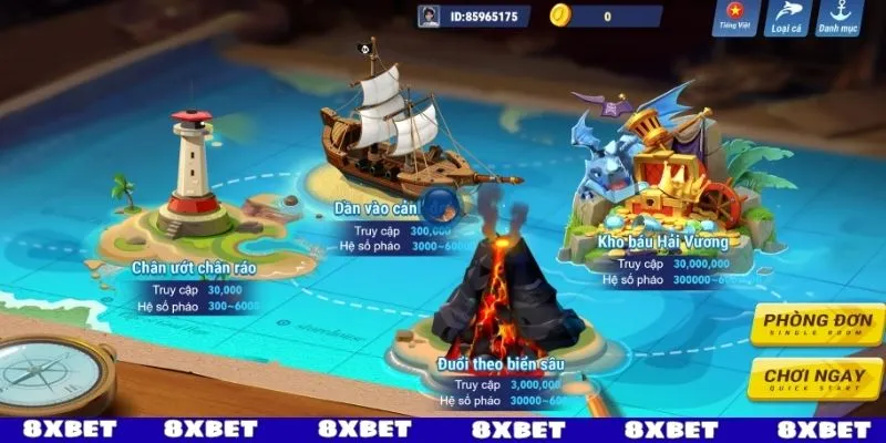 3 game bắn cá 8XBET HOT nhất nhà cái