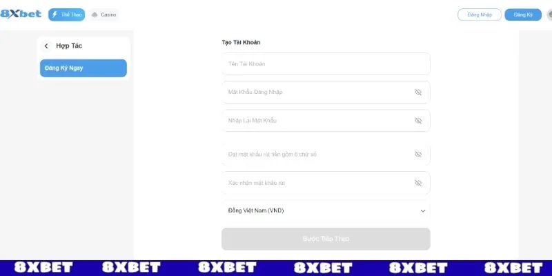 Hướng dẫn thủ tục đăng ký đại lý 8XBET