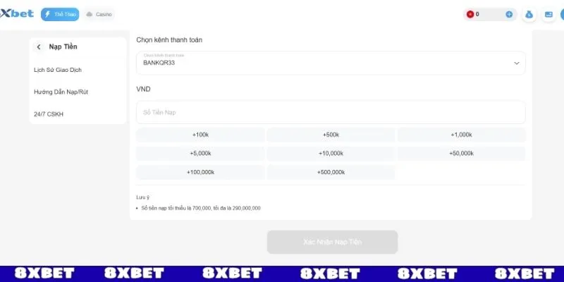 Ý nghĩa của việc nạp tiền 8XBET