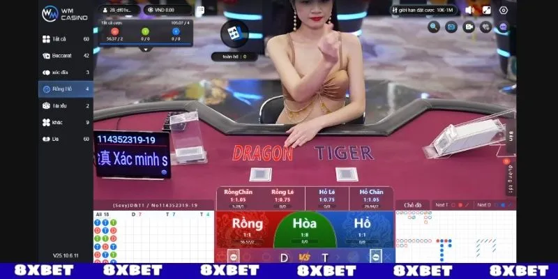 Các bước cược Rồng Hổ đơn giản nhất