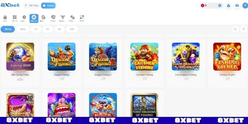 Các lý do nên chơi Bắn cá 8XBET