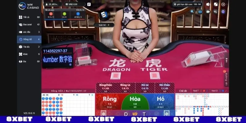 Rồng Hổ 8XBET vì sao được yêu thích