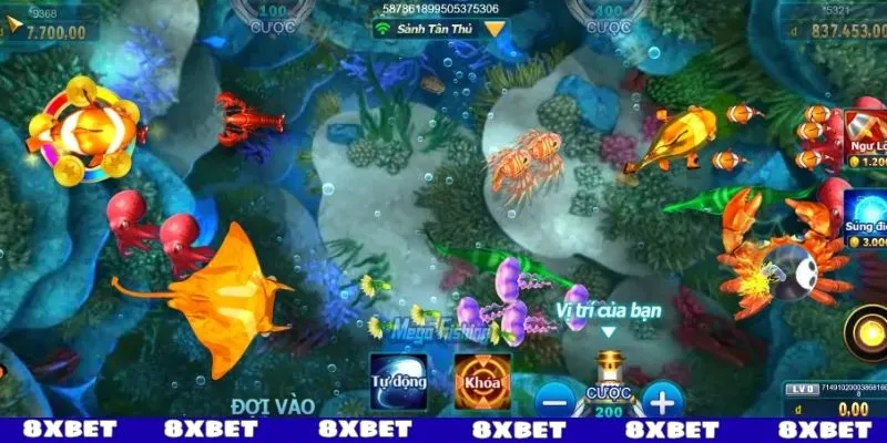 Thủ thuật chơi bắn cá 8XBET hạ Boss nhanh chóng