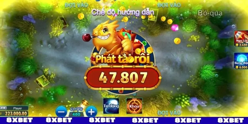 Thủ tục tham gia Bắn cá 8XBET dễ dàng